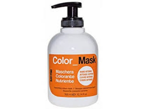 KAY PRO COLORS MASK (oranžinė) COOPER maitinanti, atspalvį paryškinanti spalvota kaukė 300ml.